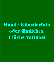 Band / K�nstlerfoto
oder �hnliches.
Fl�che variabel